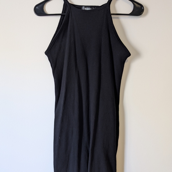 Black Ribbed Dress - Picture 4 of 4